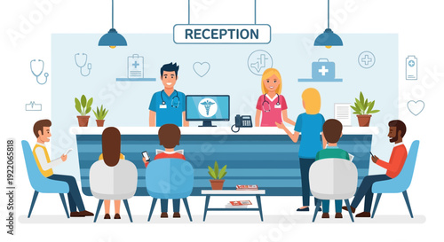 Medical Reception Area