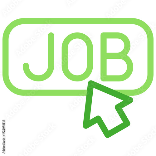 Job Outline Color Icon