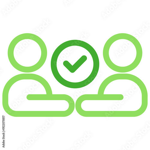 Deal Outline Color Icon