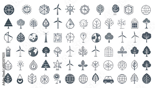 A diverse collection of traditional symbols and ancient alphabets from various cultures and civilizations isolated on transparent background