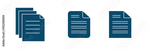 Document vector icon isolated vector graphic. Paper document page icon vector element. Agreement file symbol. Documents icon linear logo. clipboard with list icon in outline and solid styles for UI,UX