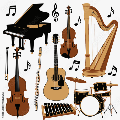 Assorted Musical Instruments