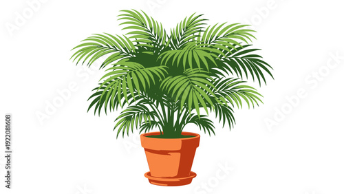 Potted Palm Tree