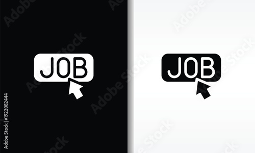 Job Vector, Icon Or Logo Sign Isolated Symbol Illustration