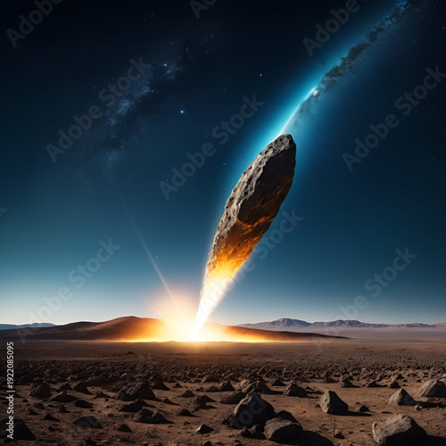 Comet is approaching the ground. The fall of a giant meteorite predicts the apocalypse. Cosmos is fraught with many secrets and dangers.