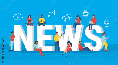 Digital News Consumption and Global Information Sharing by Diverse People on Social Platforms