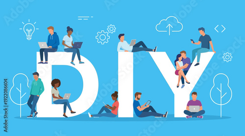 DIY Digital Innovation: Diverse People Learning, Creating & Connecting Online