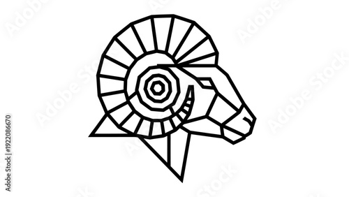 Line drawing of an ancient Greek hoplite helmet with plume.