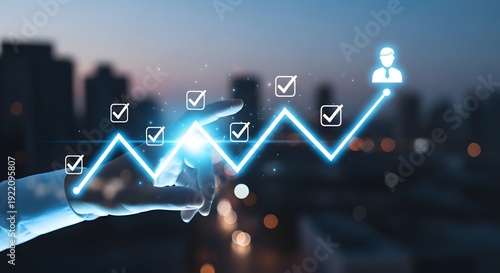 Career Development Pathway: Growth Chart Icons and Goal Acquisition Markers – Optimal Performance Solutions and Sustainable Advancement Plans for Modern Employees.