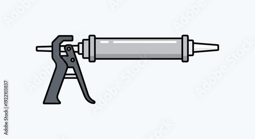 Caulk Gun Tool for Sealing Joints.