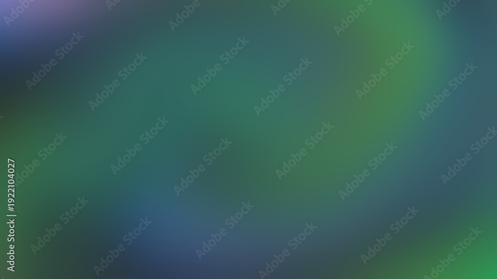 Fototapeta premium Background Soft Gradient Blurred Depth with Teal and Emerald Hues teal gradient emerald gradient soft blur effect