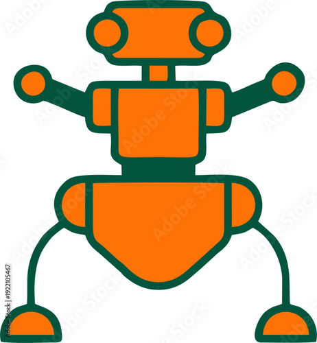 Robotic ant, Metallic insect Robotic, futuristic design, isolated cybernetic ant with glowing accents, robotic insect concept for futuristic