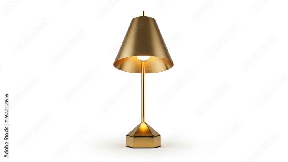 Obraz premium Golden lamp