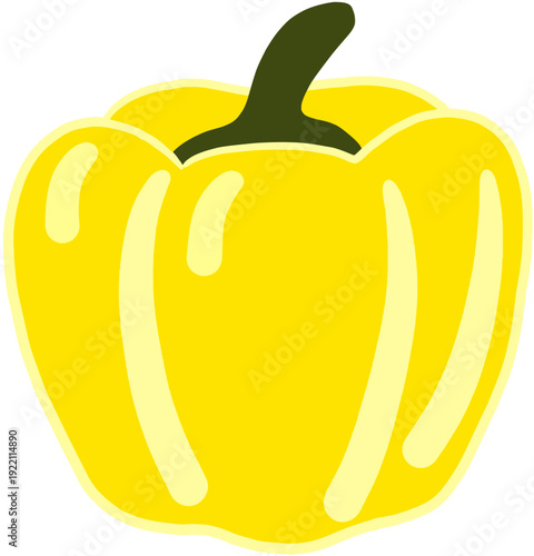 vector illustration of a pimento 