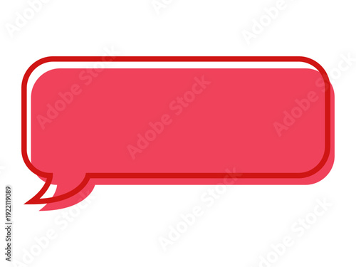 speech bubbles collection, vector frame sticker, flat message box, blank chat box element, frame border, banner