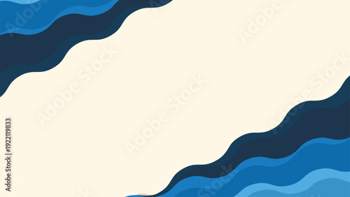Colorful wave shapes abstract background curve wavy for business luxury design EPS 10