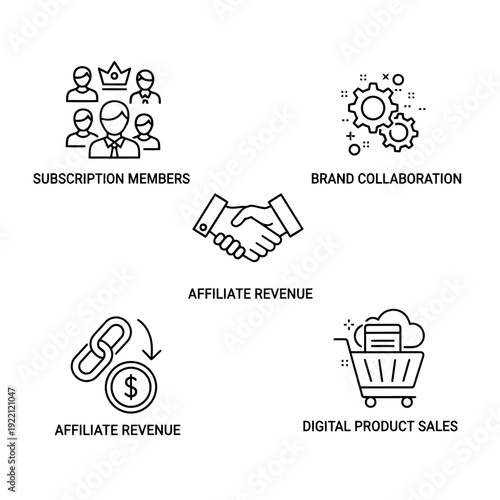 Set of business vector icons and cards with web, mail, phone, arrow, and design elements for digital and print use