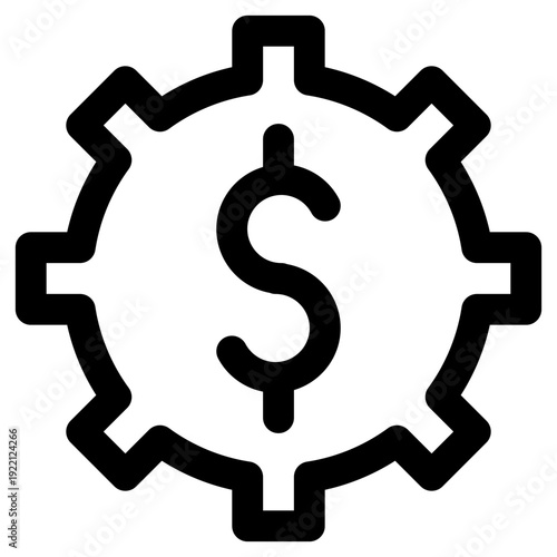 An essential icon for illustrating financial operations, budget control, and economic system adjustments.