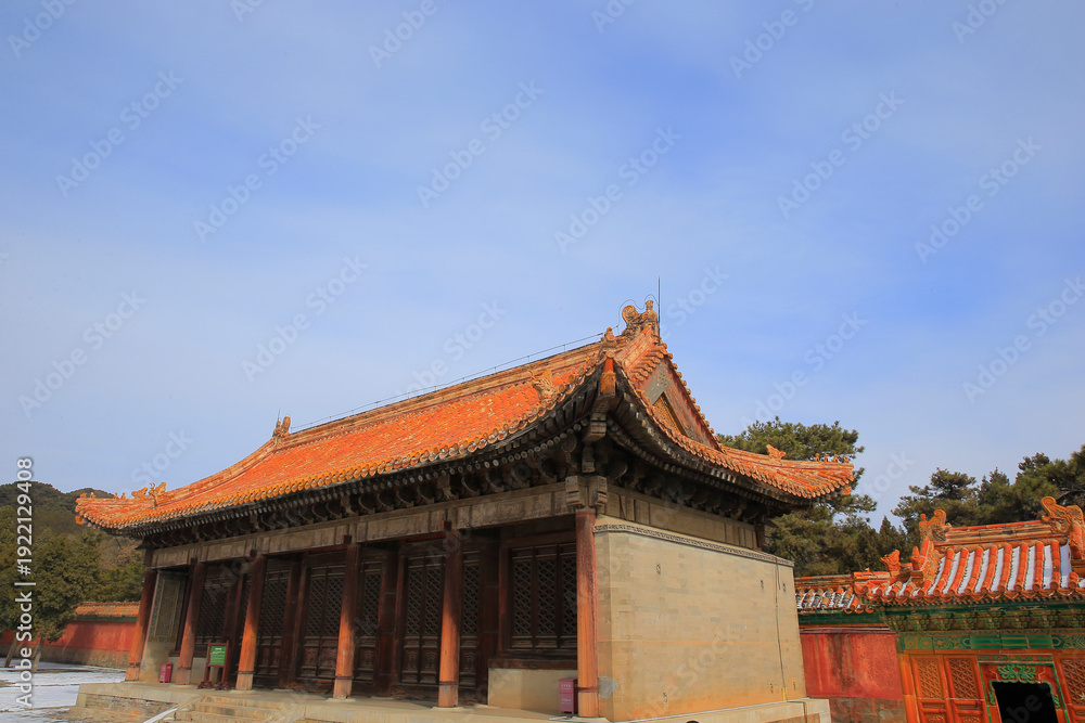 Fototapeta premium Chinese traditional style of architecture