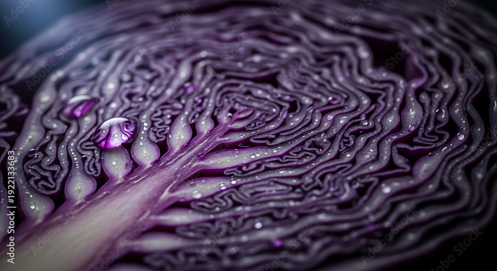 Obraz premium Purple Cabbage