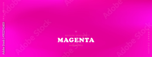 Smooth magenta gradient with abstract fluid blur for web or app background. Vector illustration.