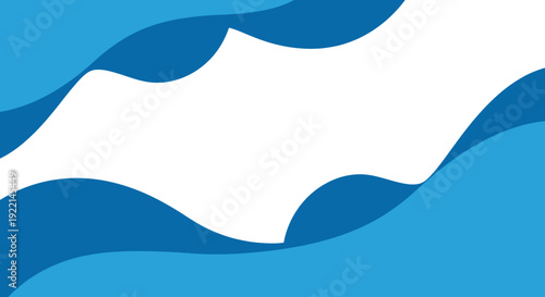Dynamic blue waves illustration celebrating World Water Day, symbolizing water conservation, purity, and environmental fluidity for a sustainable future, ideal for awareness campaigns and educational 