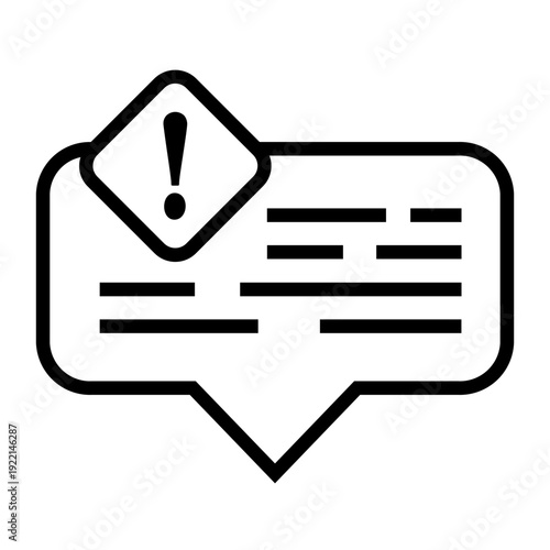 testimonial Line Icon