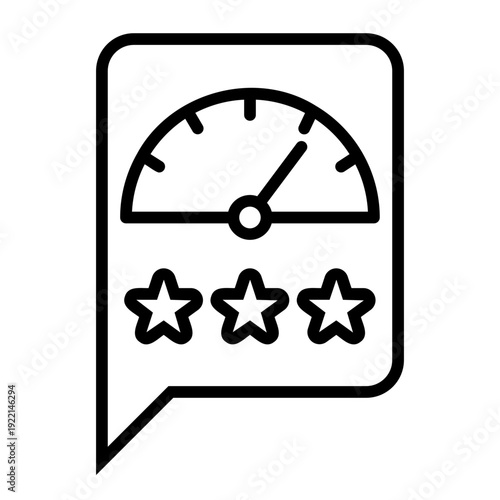 testimonial Line Icon