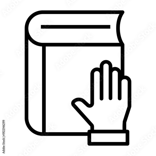 testimonial Line Icon