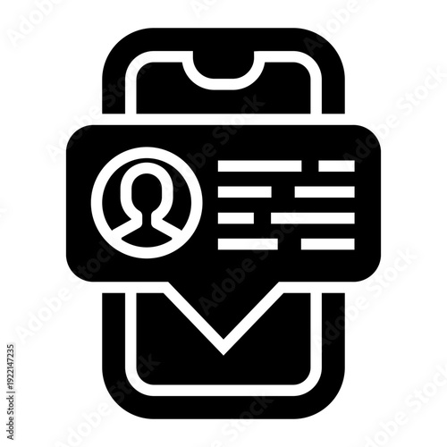 testimonial Solid icon