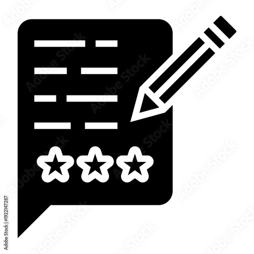 testimonial Solid icon