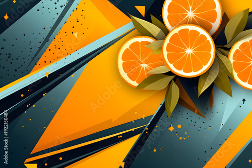 Vibrant watercolor citrus slices featuring oranges limes and lemons creating a refreshing pattern