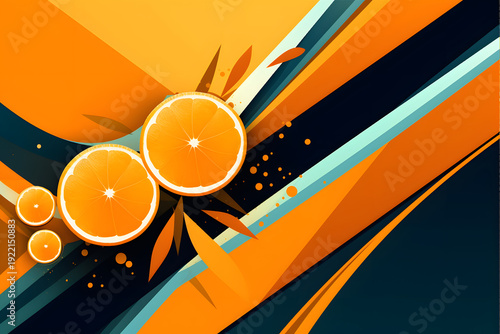 Vibrant watercolor citrus slices featuring oranges limes and lemons creating a refreshing pattern