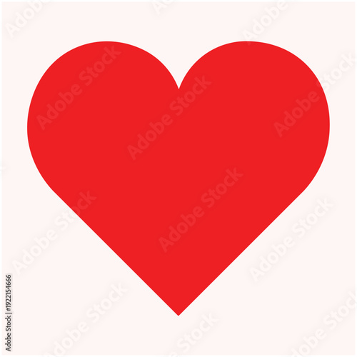 Free Download Red heart icon vector. - GFXLoad