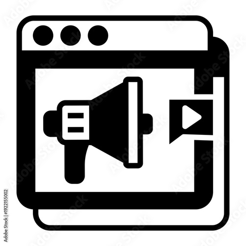 broadcast Solid icon