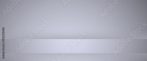 Empty grey studio background. Limbo dark bg. Product studio room. Limbo dark background. Abstract 3d backdrop for presentation. Minimal wall scene. Showcase, promotion display. Vector illustration