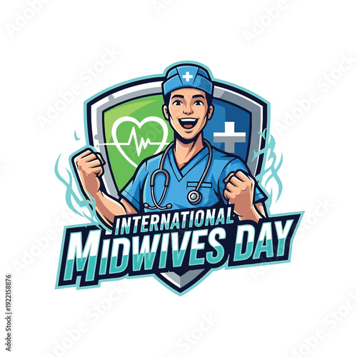 International Midwives Day healthcare hero nurse celebrating