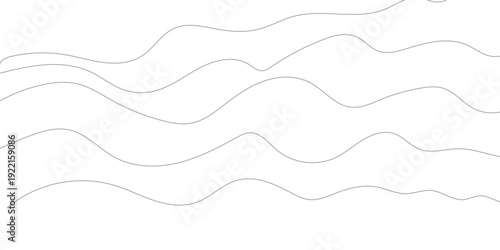 Business background lines wave abstract stripe design. Abstract wave digital element for design. Curved wavy line design element. Technology, data science, geometric border pattern.