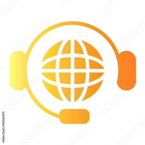 broadcast Gradient icon