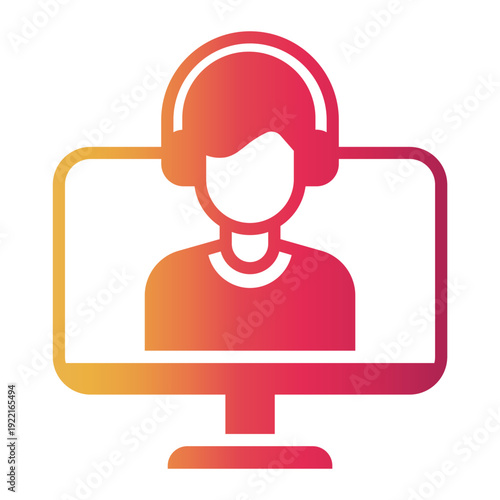 broadcast Gradient icon