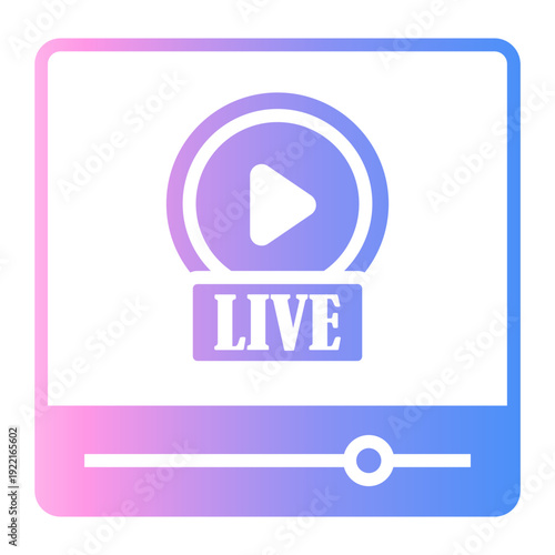 broadcast Gradient icon