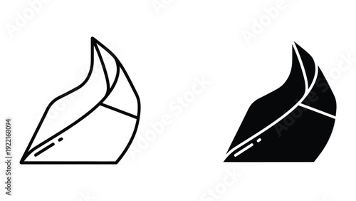 Yin Yang Mouse Head Silhouette