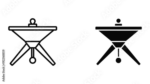 Braziers or fire pits for outdoor use