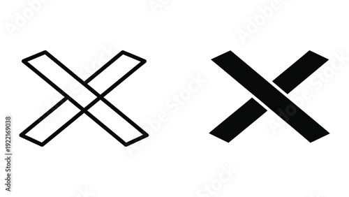 Two X Symbols