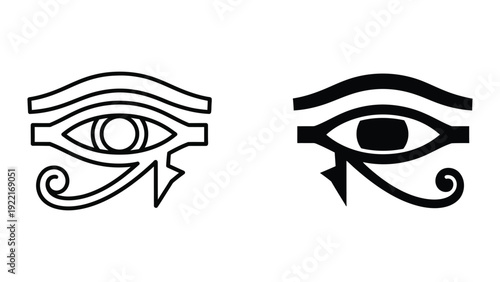 Stylized Eye Symbols