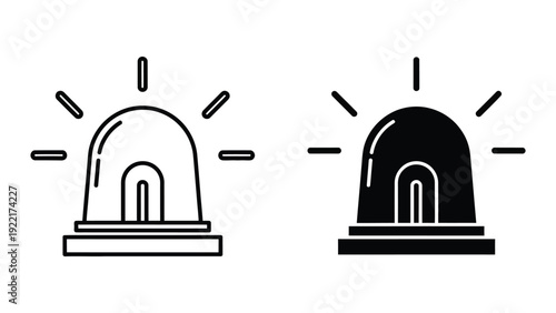 Emergency Light Icons