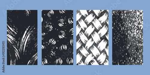 A series of grayscale images showing increasing levels of visual noise