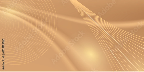 Abstract gold lines background with light effects. vector,design vector effects,modern,art