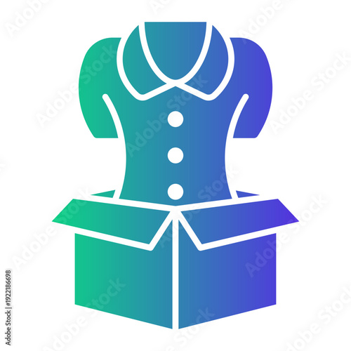 shipment Gradient icon