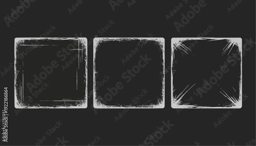 black and white photo frame